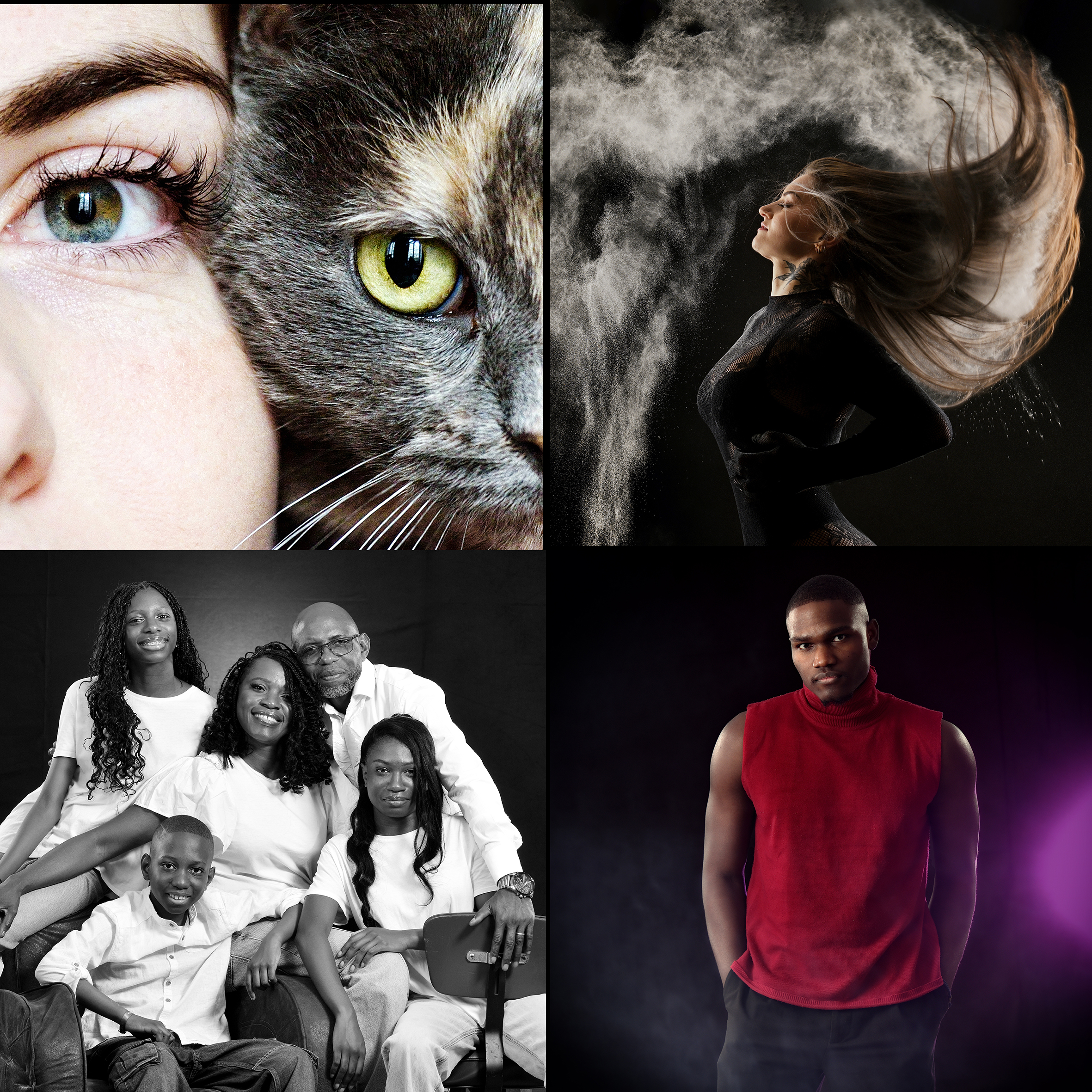 portrait studio photo de famille le mans